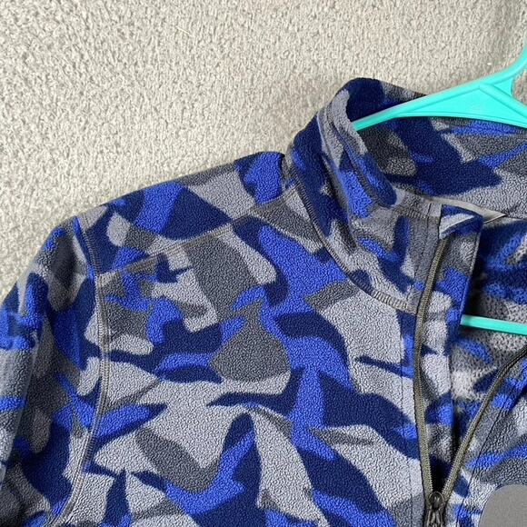 Eddie Bauer First Ascent 1/4 Zip Pullover Sweater Men's Medium Goose Camo - Picture 3 of 8